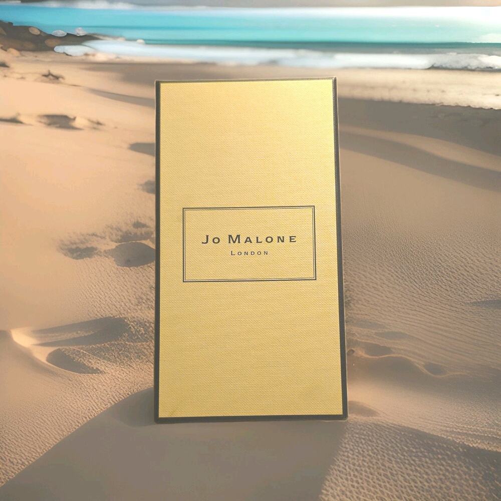 Jo Malone London Luxury Beauty Gift Box Rectangle Beige/Black Paper